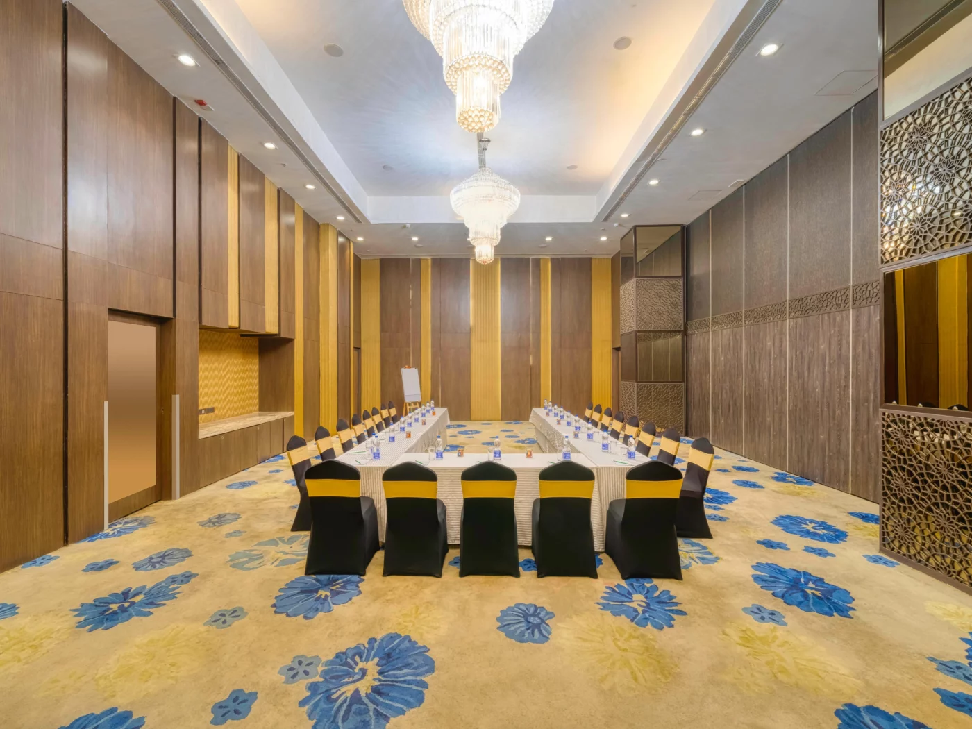 Conference room setup